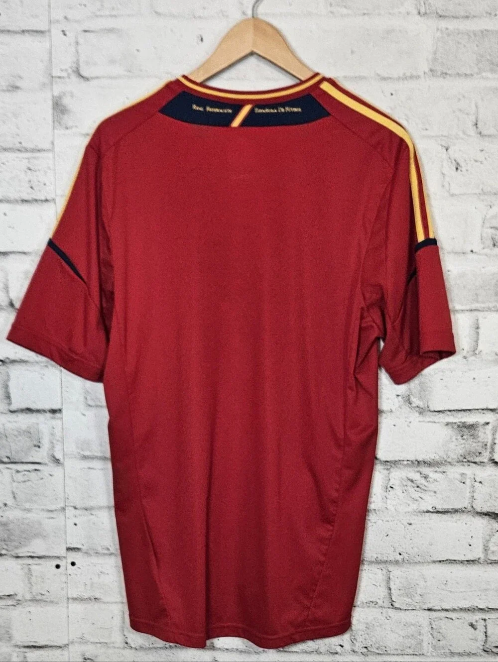 Adidas Spain Home Soccer Jersey XL ClimaCool Euro Champions
